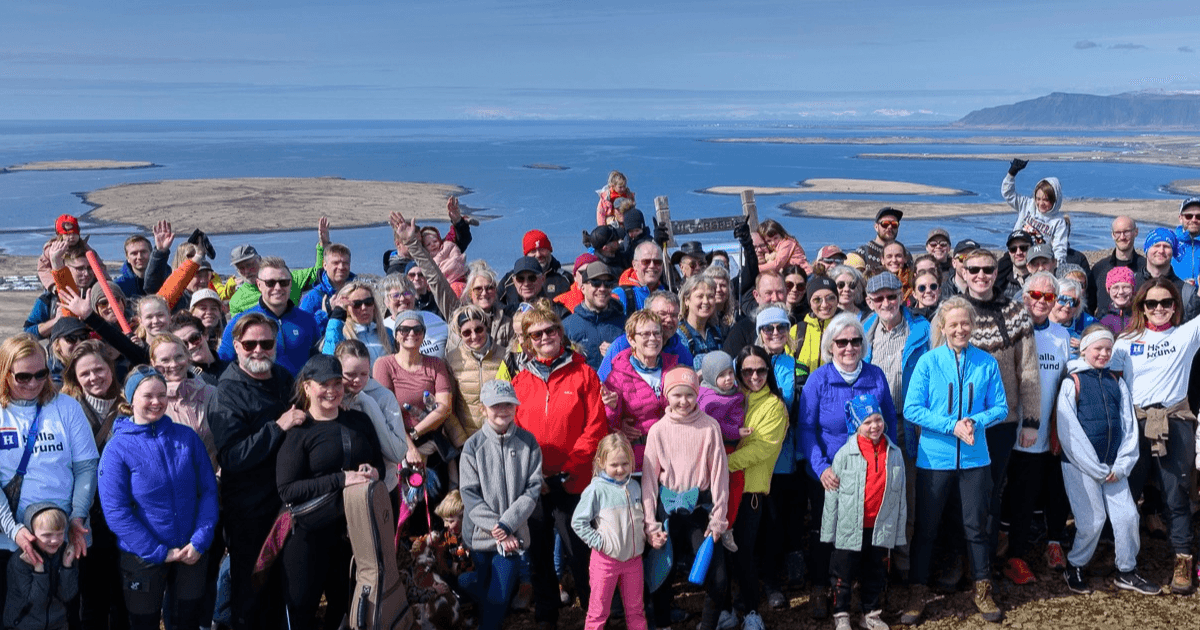 Kosningavaka Höllu Hrundar í Hörpu